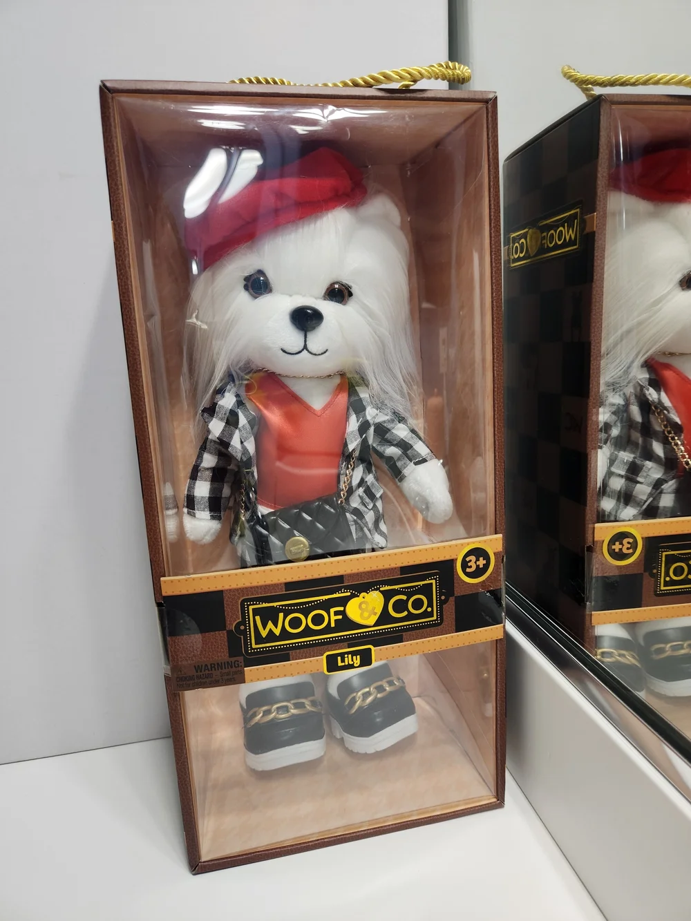 Woof & Co 15-inch Fashion Doll – Lily The Poseable Plush Shih Tzu with Removable